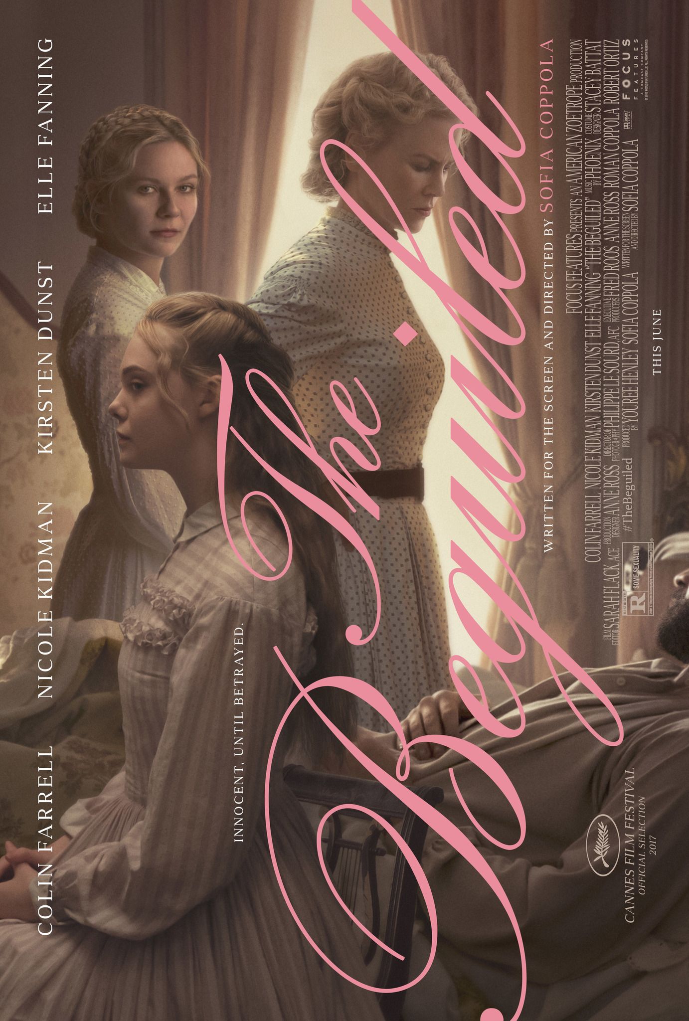 poster of The Beguiled (2017) Hindi Dubbed BluRay