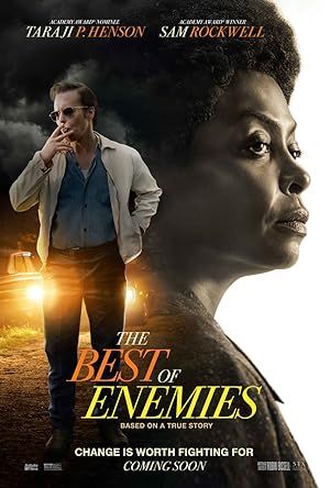 poster of The Best of Enemies (2019) Hindi Dubbed Movie