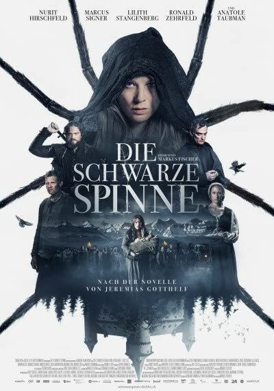 poster of The Black Spider 2022 Hindi Dubbed (Unofficial) WEBRip