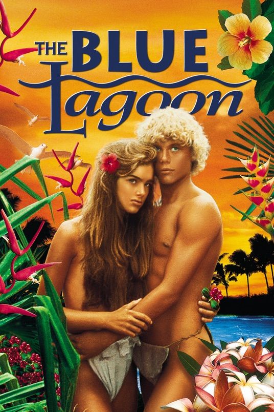 poster of The Blue Lagoon (1980) Hindi Dubbed HDRip