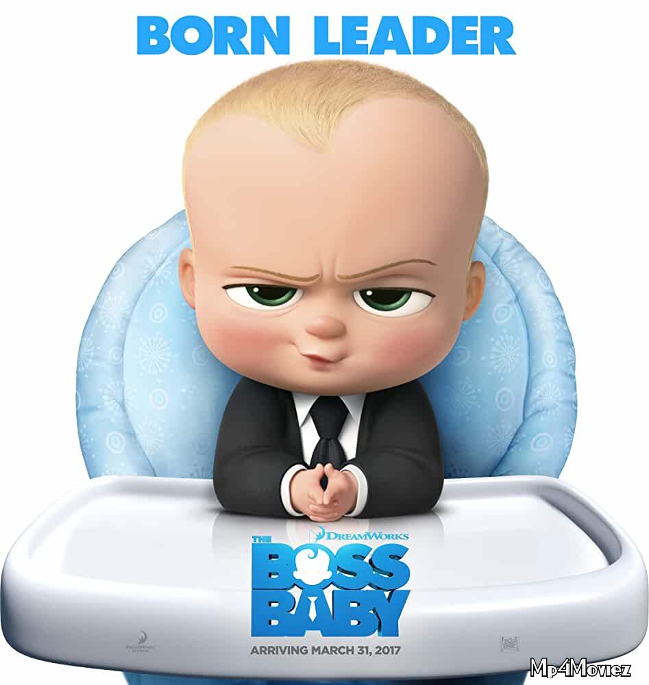 poster of The Boss Baby 2017 BluRay Hindi Dubbed Movie