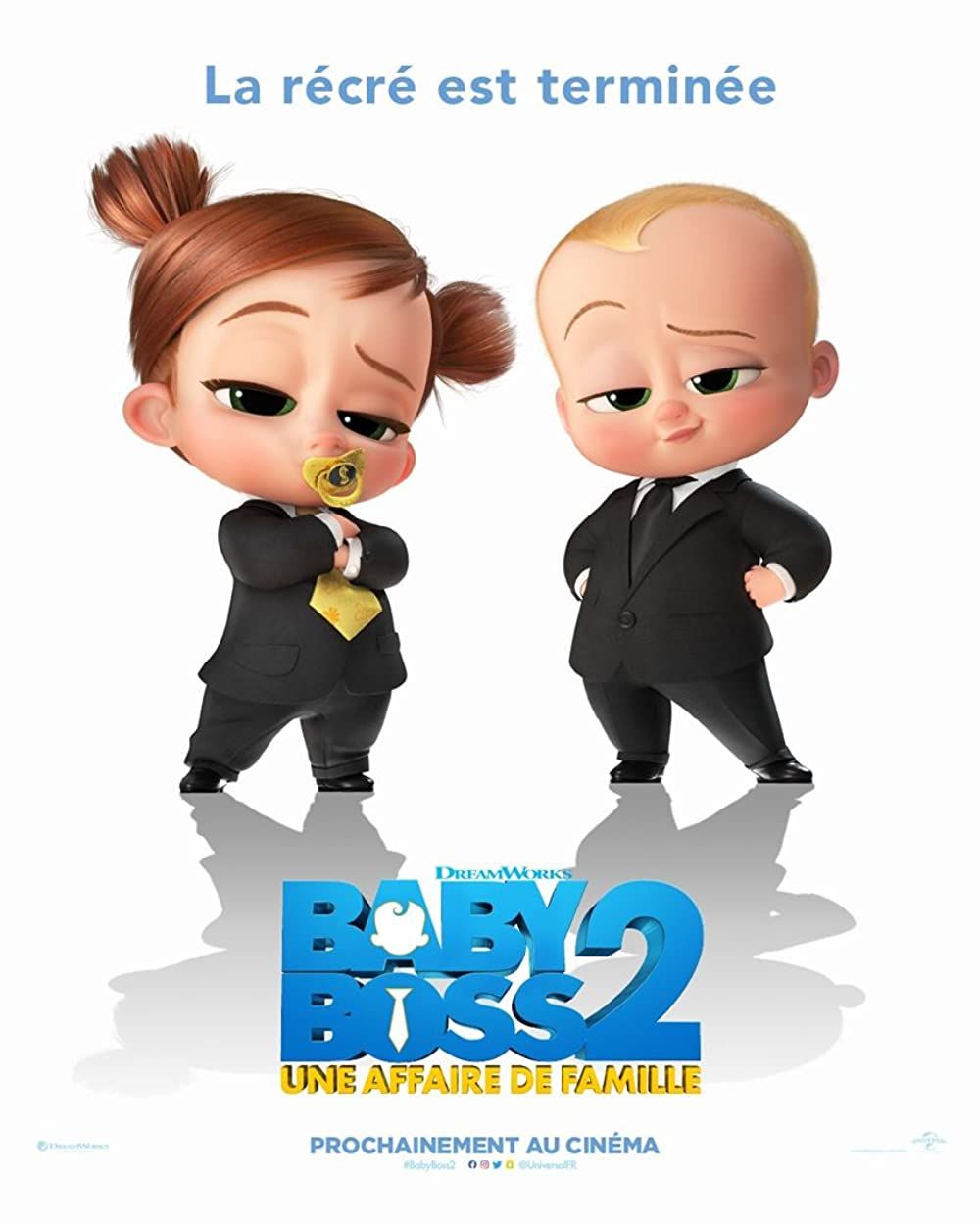 poster of The Boss Baby Family Business (2021) Hindi Dubbed BluRay