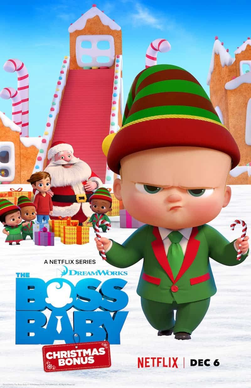 poster of The Boss Baby: Christmas Bonus (2022) English HDRip