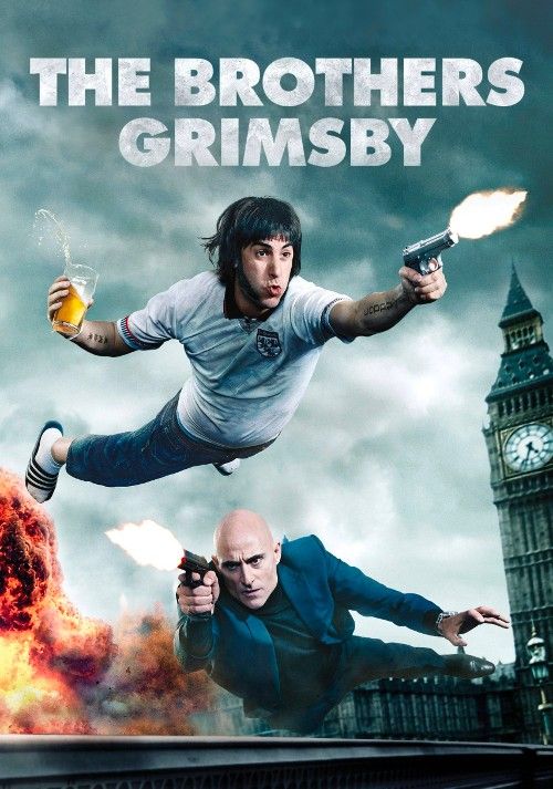 poster of The Brothers Grimsby (2016) Hindi Dubbed Movie