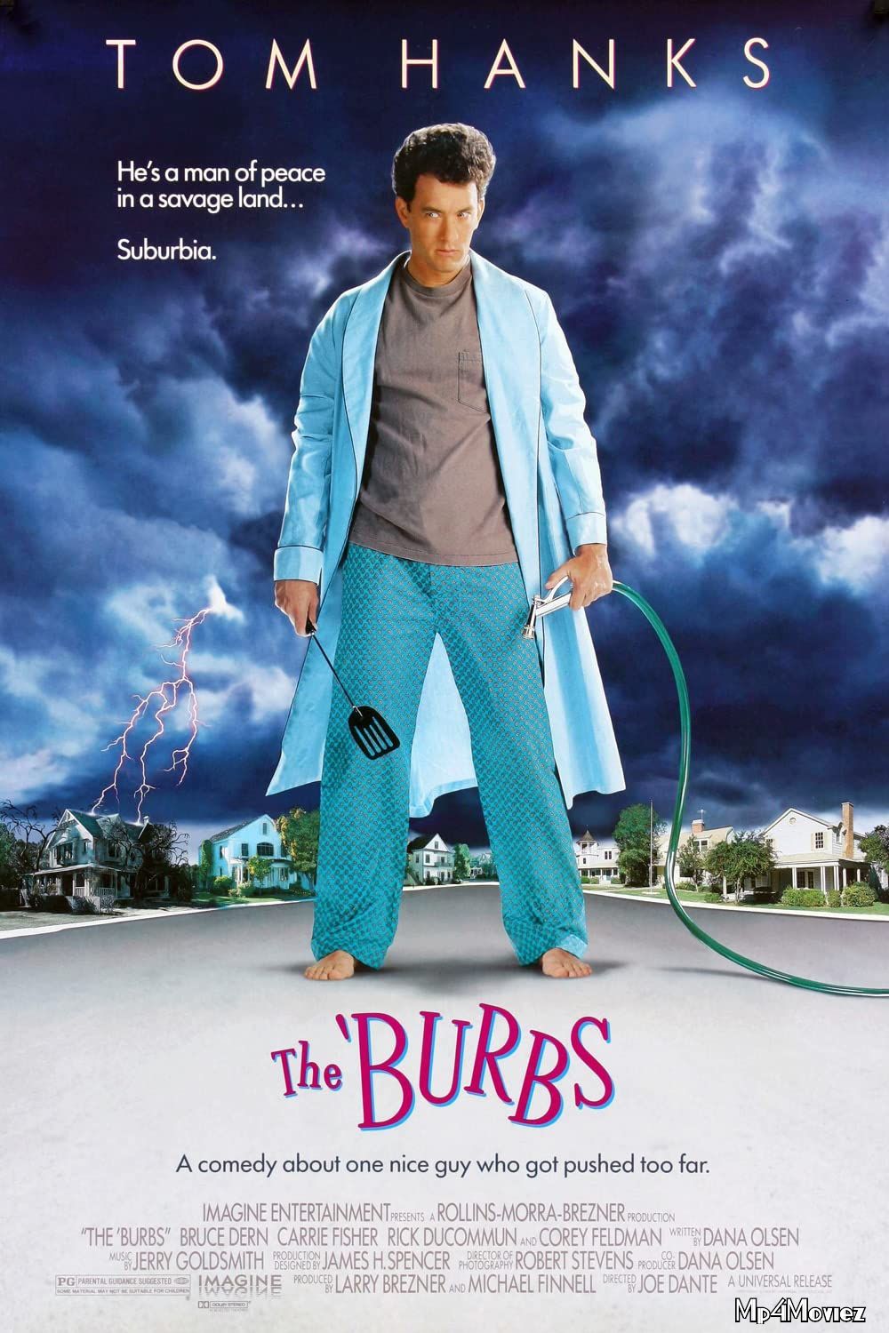 poster of The Burbs 1989 Hindi Dubbed Full Movie