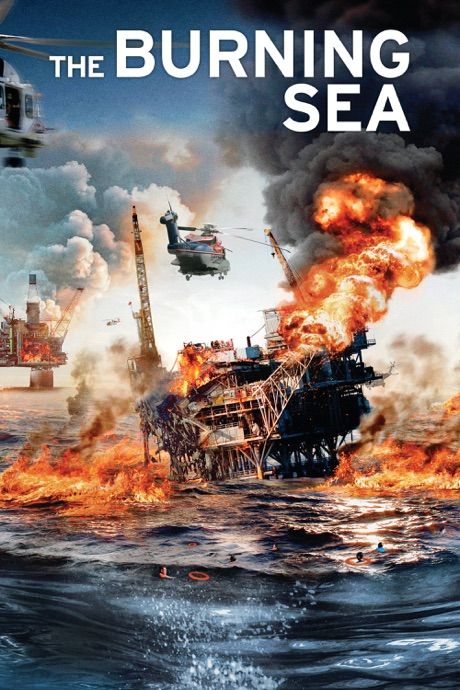 poster of The Burning Sea (2021) Hindi Dubbed BluRay