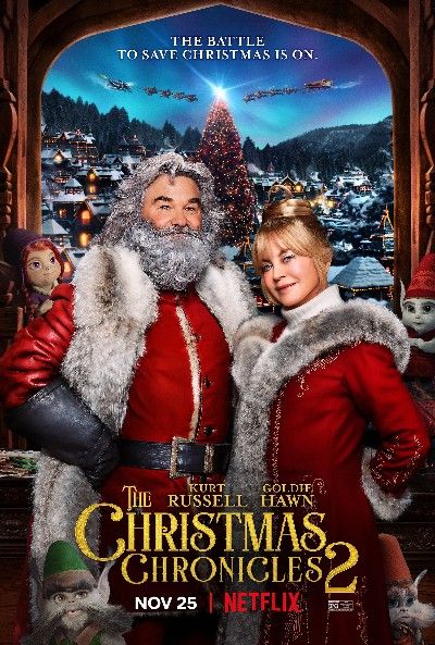 poster of The Christmas Chronicles 2 (2020) Hindi ORG Dubbed HDRip