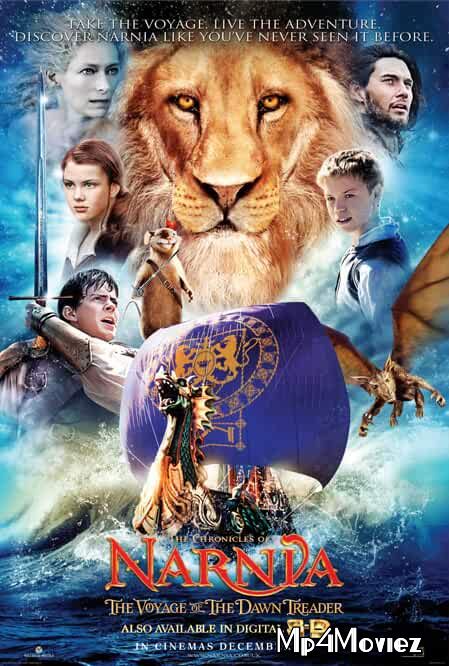 poster of The Chronicles of Narnia 3: The Voyage of the Dawn Treader 2010 Hindi Dubbed Movie