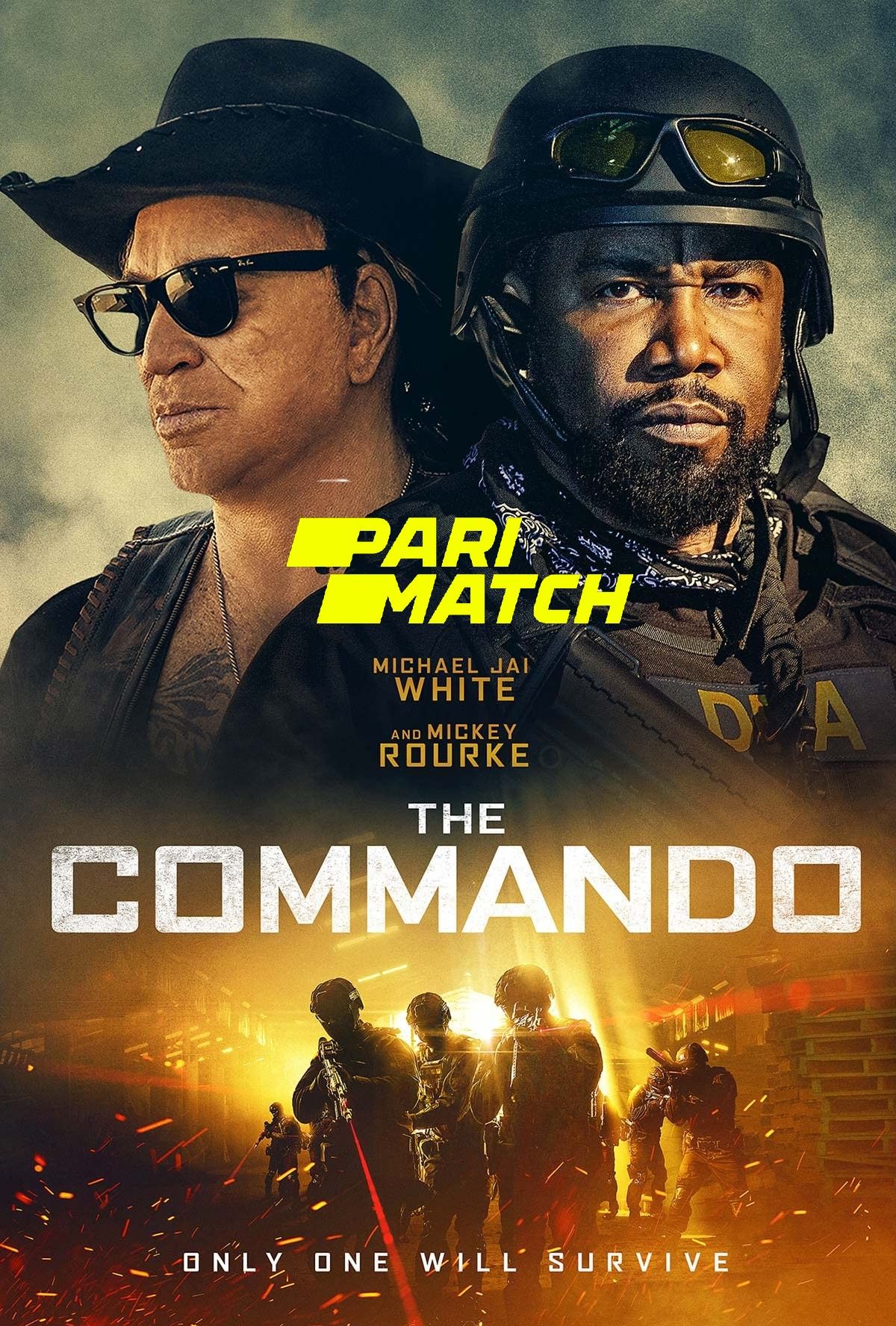 poster of The Commando (2022) Tamil (Voice Over) Dubbed WEBRip