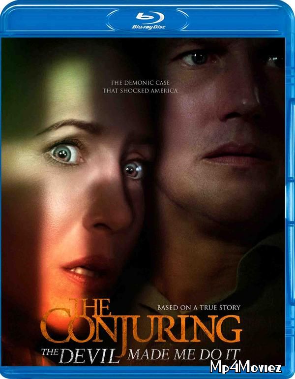 poster of The Conjuring 3 The Devil Made Me Do It (2021) Hindi ORG Dubbed BluRay