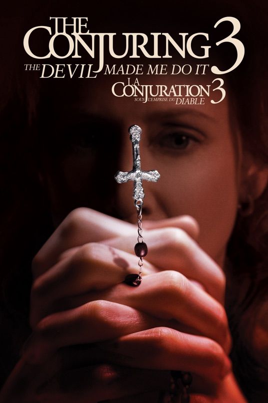 poster of The Conjuring The Devil Made Me Do It (2021) Hindi ORG DUbbed BluRay