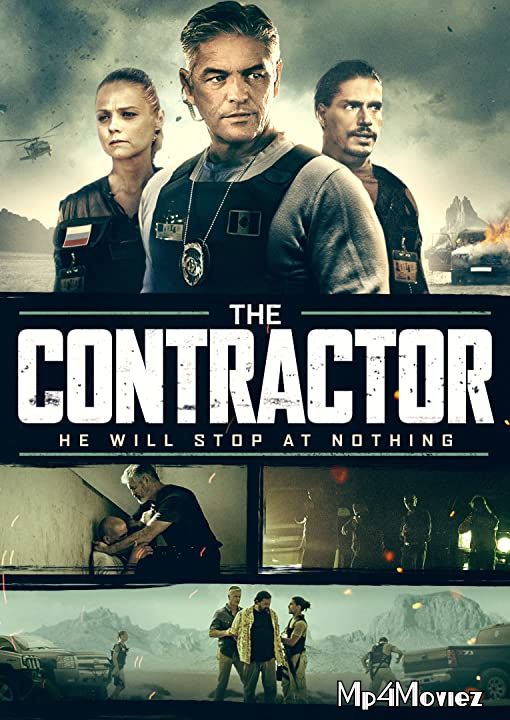 poster of The Contractor (2018) Hindi (Voice Over) Dubbed WEBRip