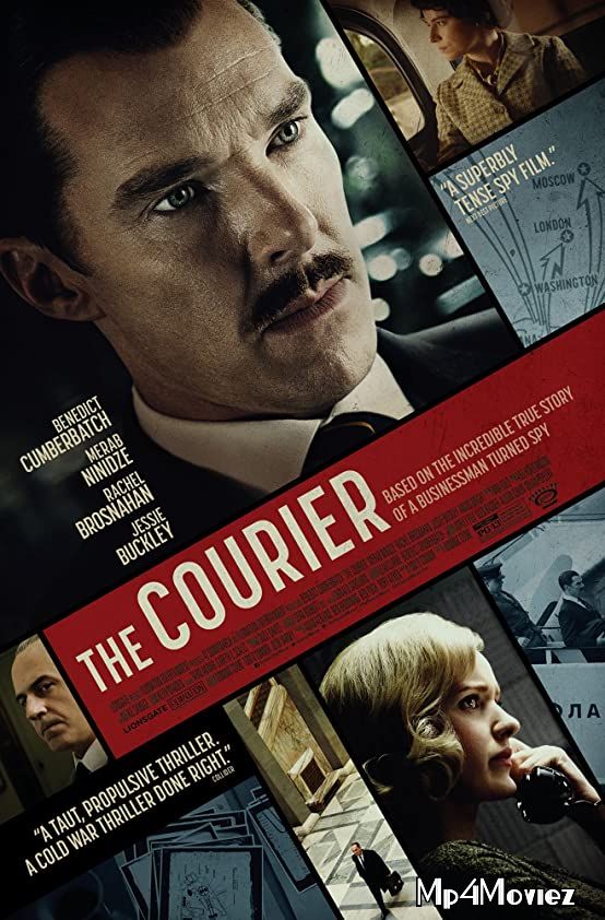 poster of The Courier (2021) Hollywood English HDCAM