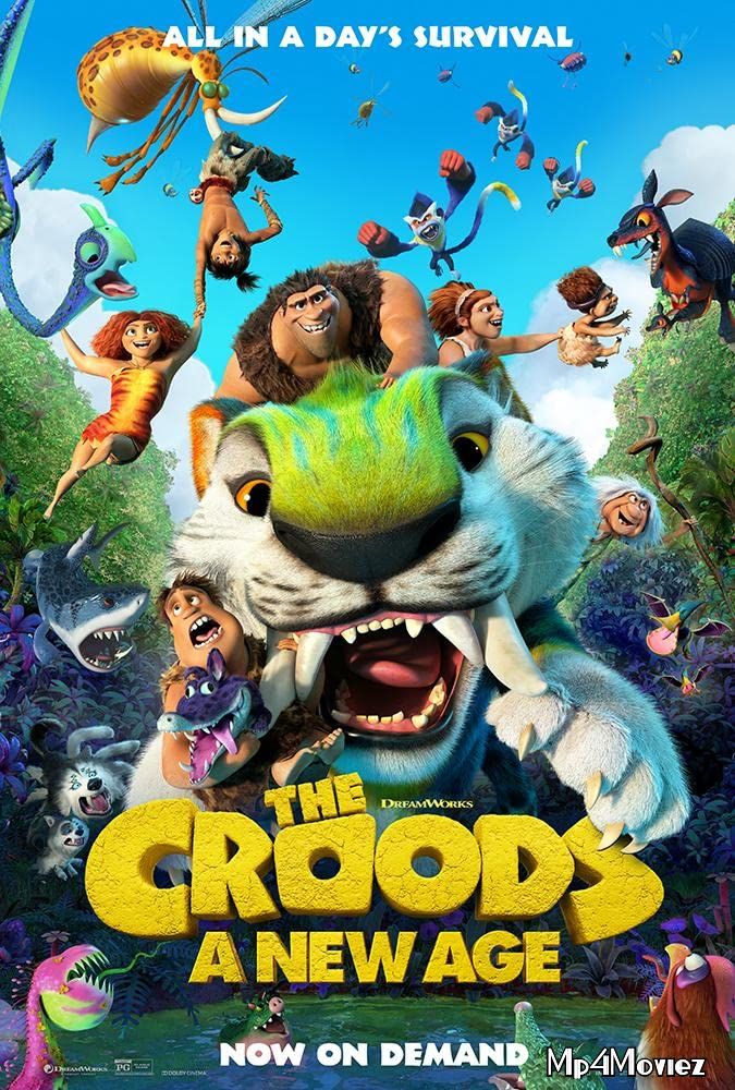 poster of The Croods 2 (2020) Hindi Dubbed Full Movie