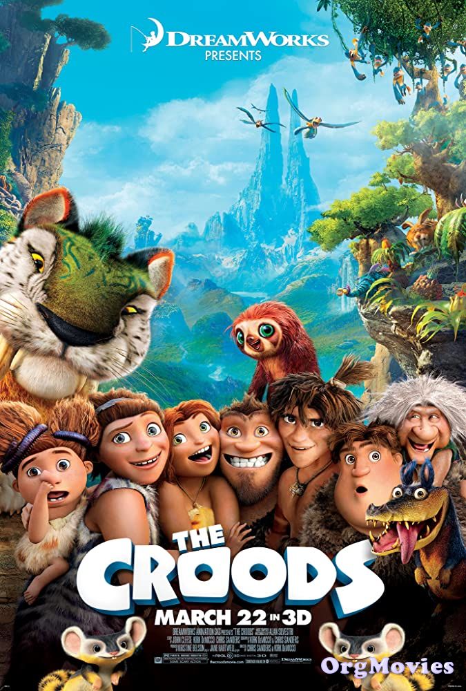 poster of The Croods 2013 Hindi Dubbed Full Movie