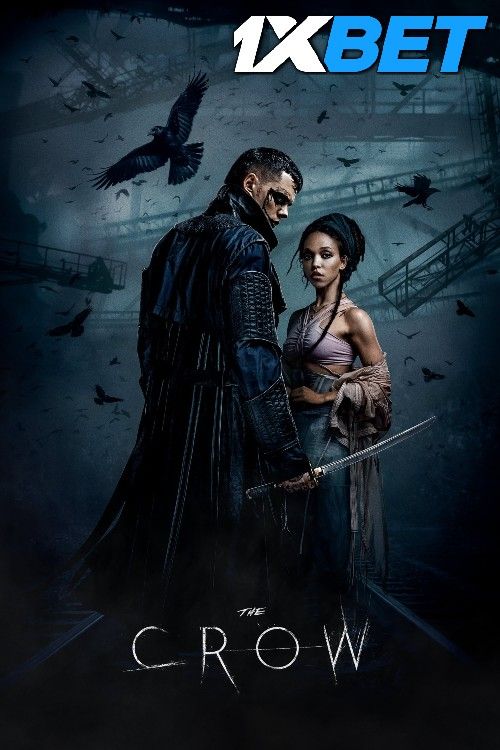 poster of The Crow (2024) Hindi HQ Dubbed Movie