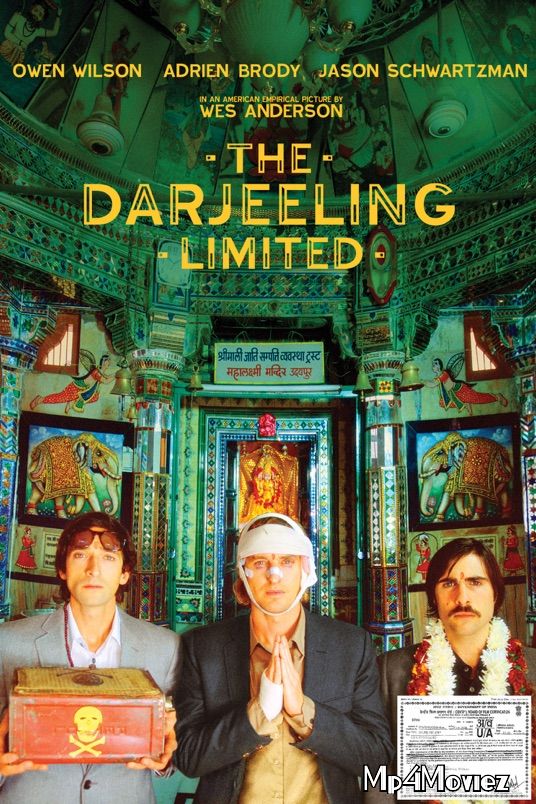 poster of The Darjeeling Limited 2007 Hindi Dubbed Full Movie