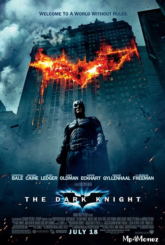 poster of The Dark Knight 2008 Hindi Dubbed Full Movie