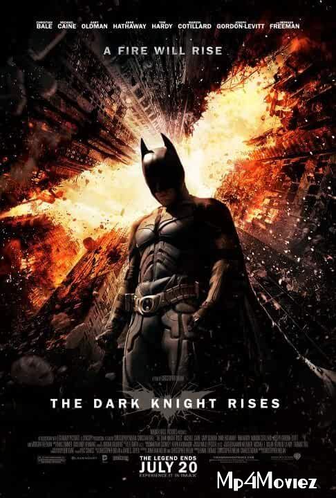 poster of The Dark Knight Rises 2012 Hindi Dubbed Movie