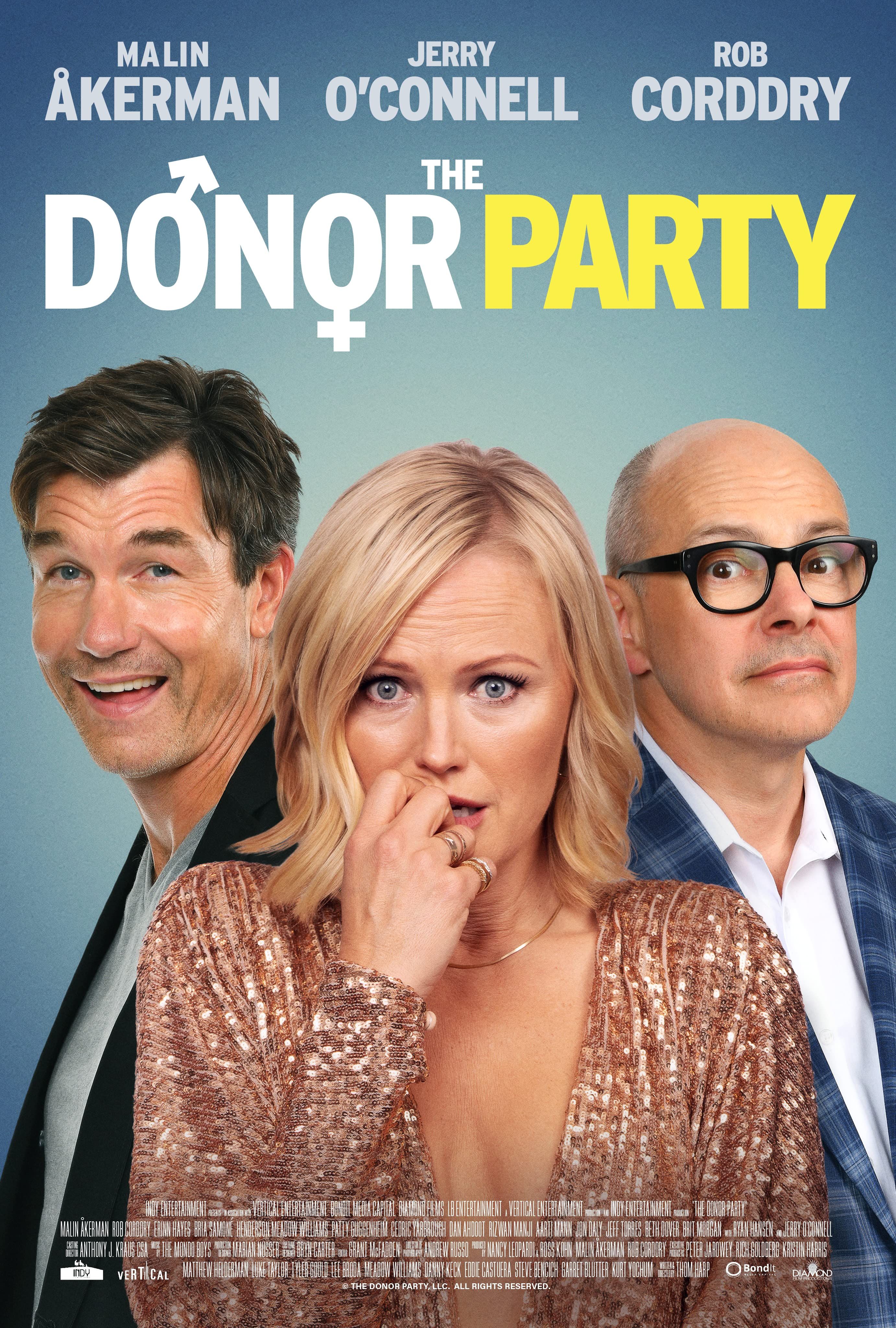 poster of The Donor Party 2023 Hindi Dubbed (Unofficial) WEBRip