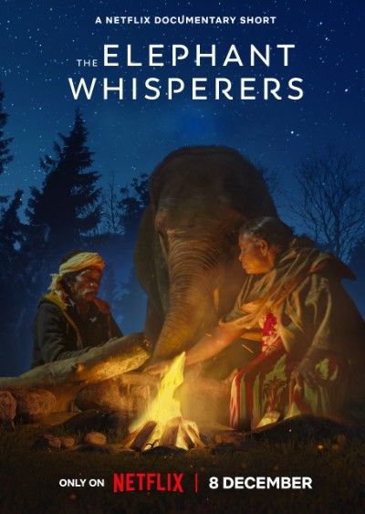 poster of The Elephant Whisperers (2022) Hindi Dubbed HDRip