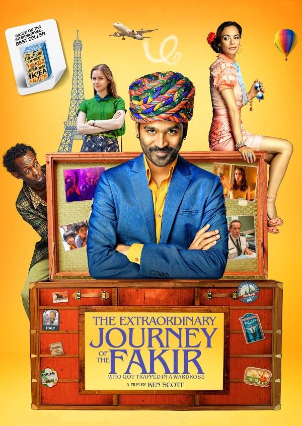 poster of The Extraordinary Journey of the Fakir (2023) Hindi Dubbed