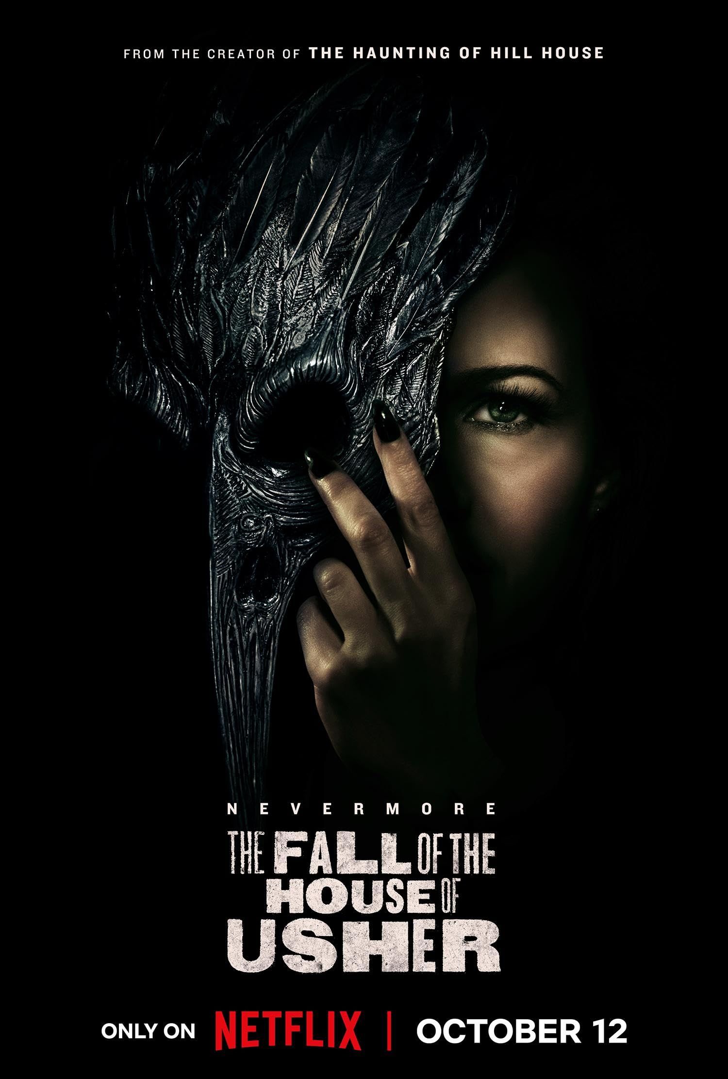 poster of The Fall of the House of Usher (2023) Season 1 Hindi Dubbed Complete Series