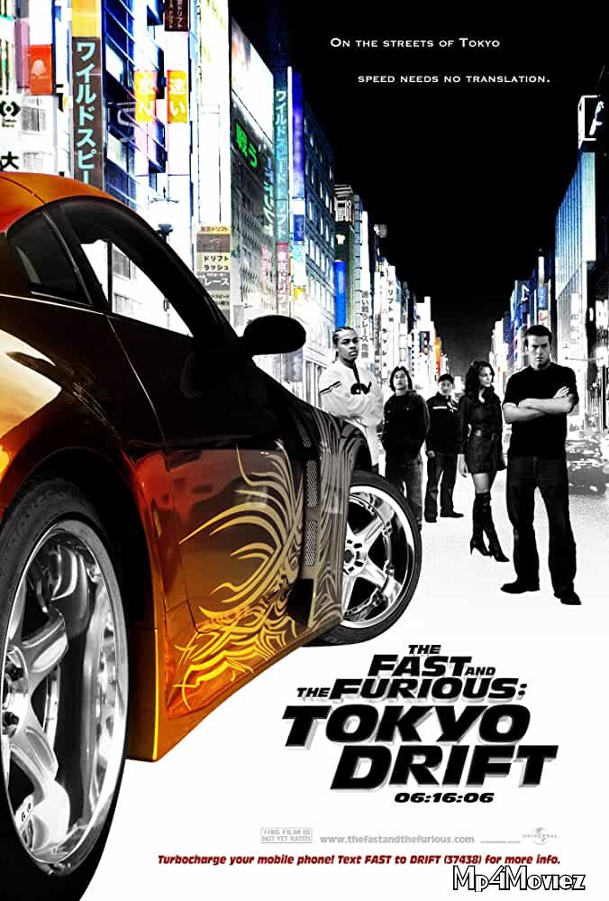 poster of The Fast and the Furious Tokyo Drift 2006 Hindi Dubbed Full Movie