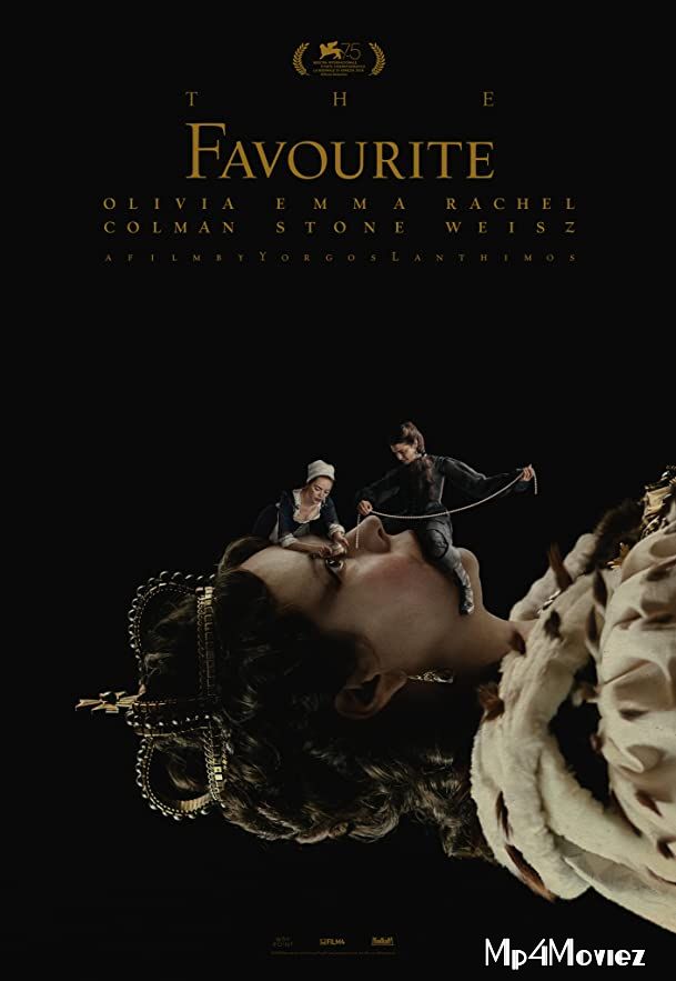 poster of The Favourite 2018 Hindi Dubbed Movie BluRay