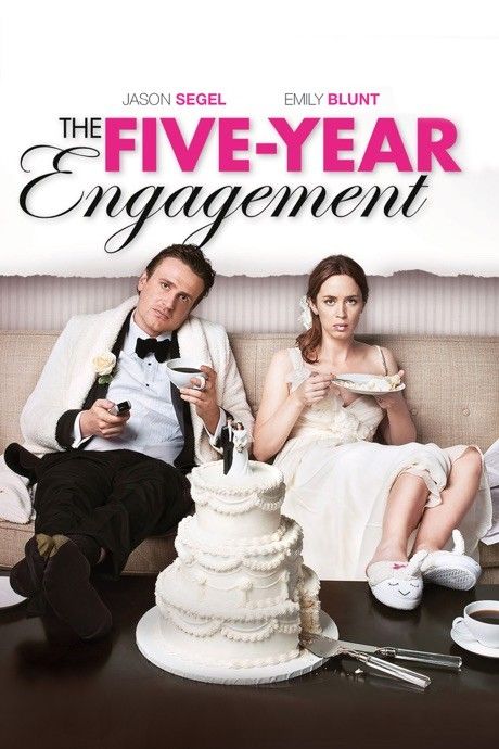 poster of The Five-Year Engagement (2012) Hindi Dubbed UNRATED BluRay