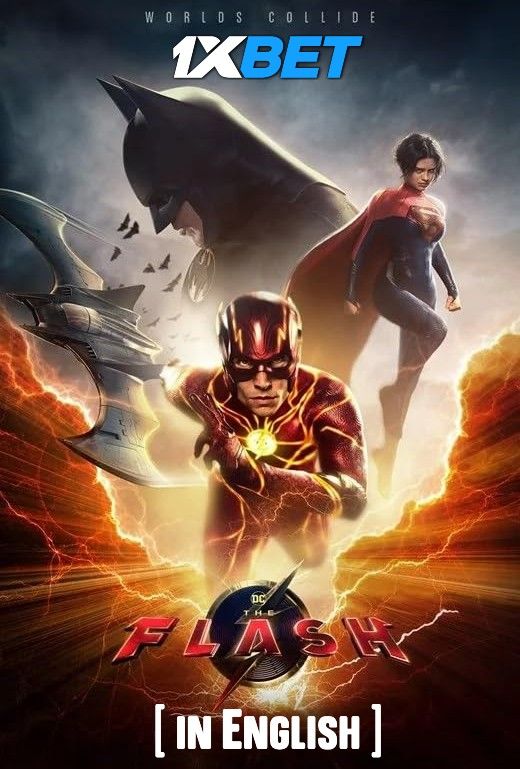 poster of The Flash (2023) Hollywood English HDCAM