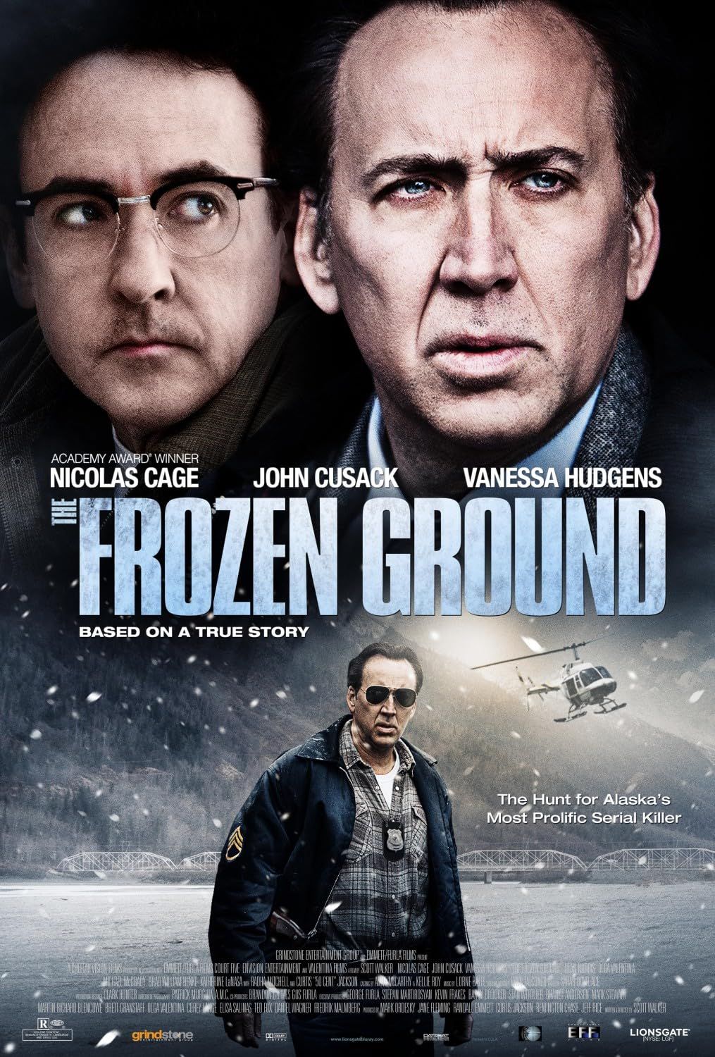 poster of The Frozen Ground (2013) Hindi Dubbed