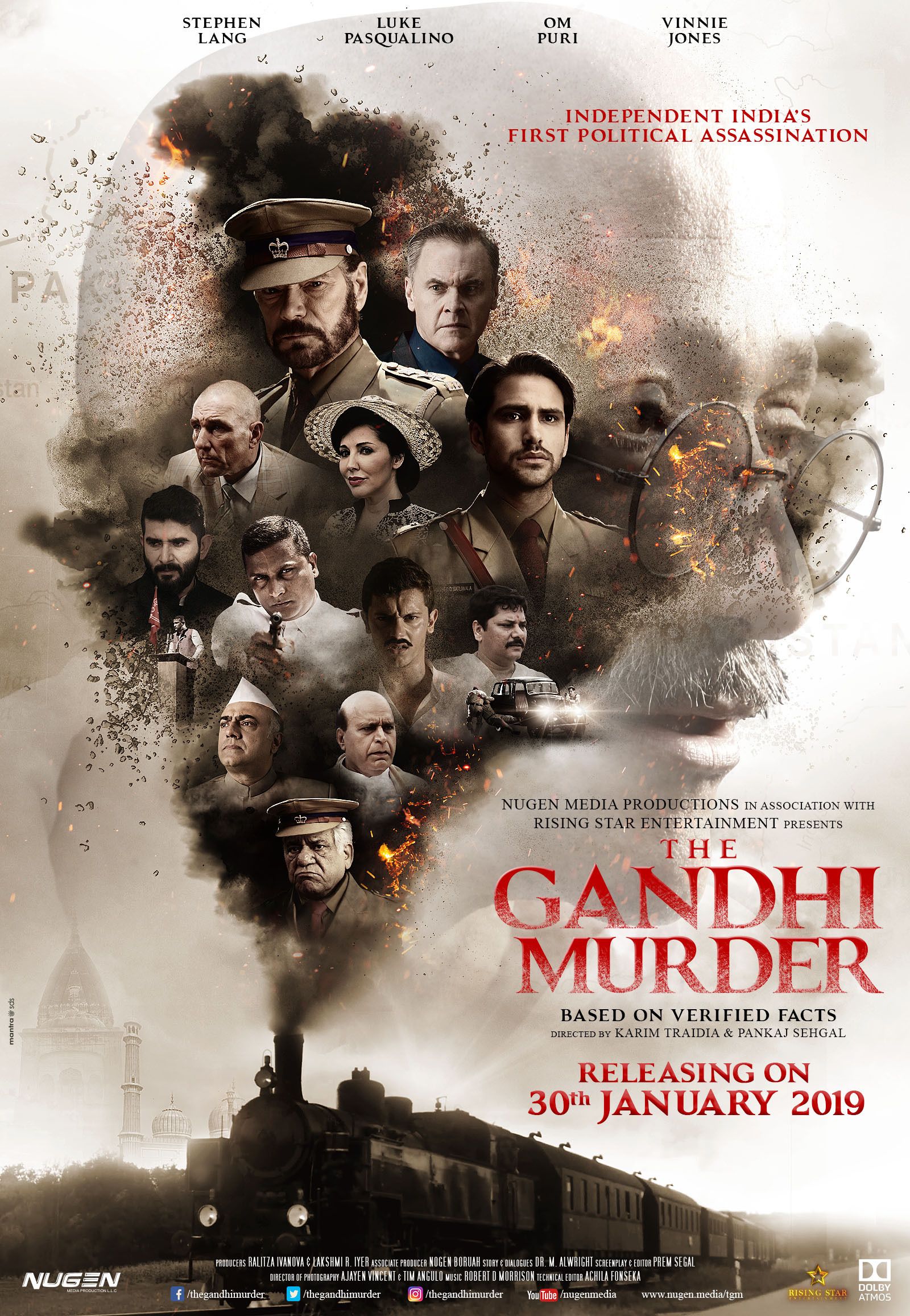 poster of The Gandhi Murder (2019) HDRip