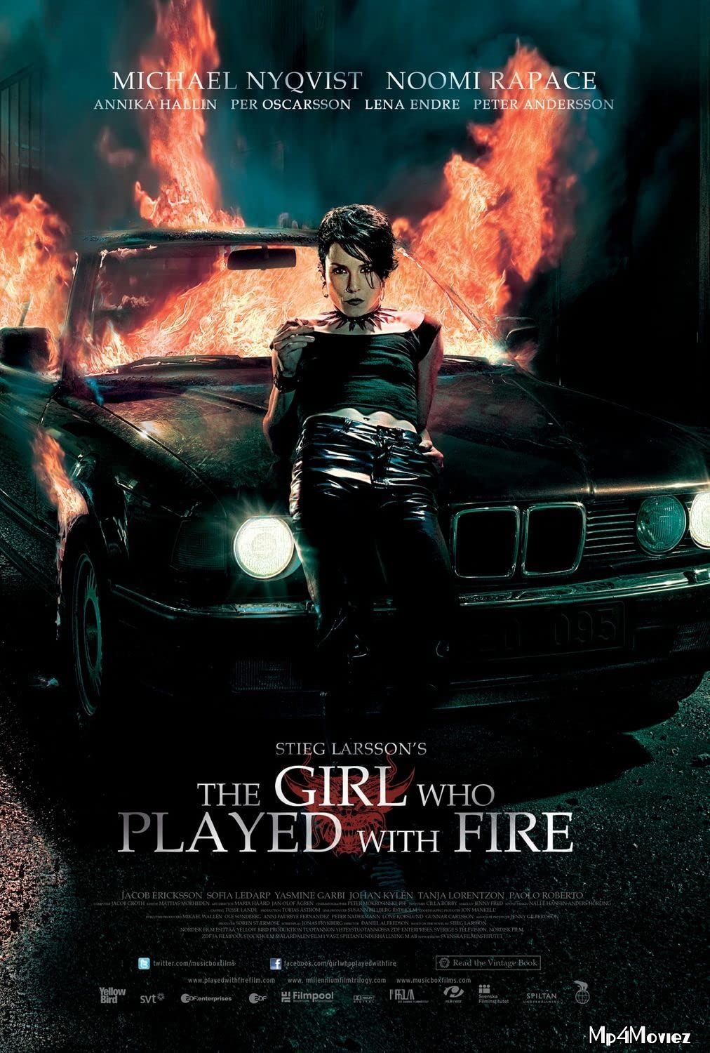 poster of The Girl Who Played with Fire (2009) Hindi Dubbed BRRip