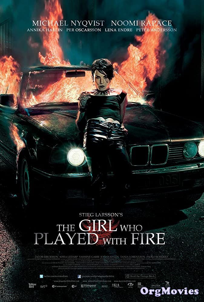 poster of The Girl Who Played with Fire 2009 Hindi Dubbed full movie