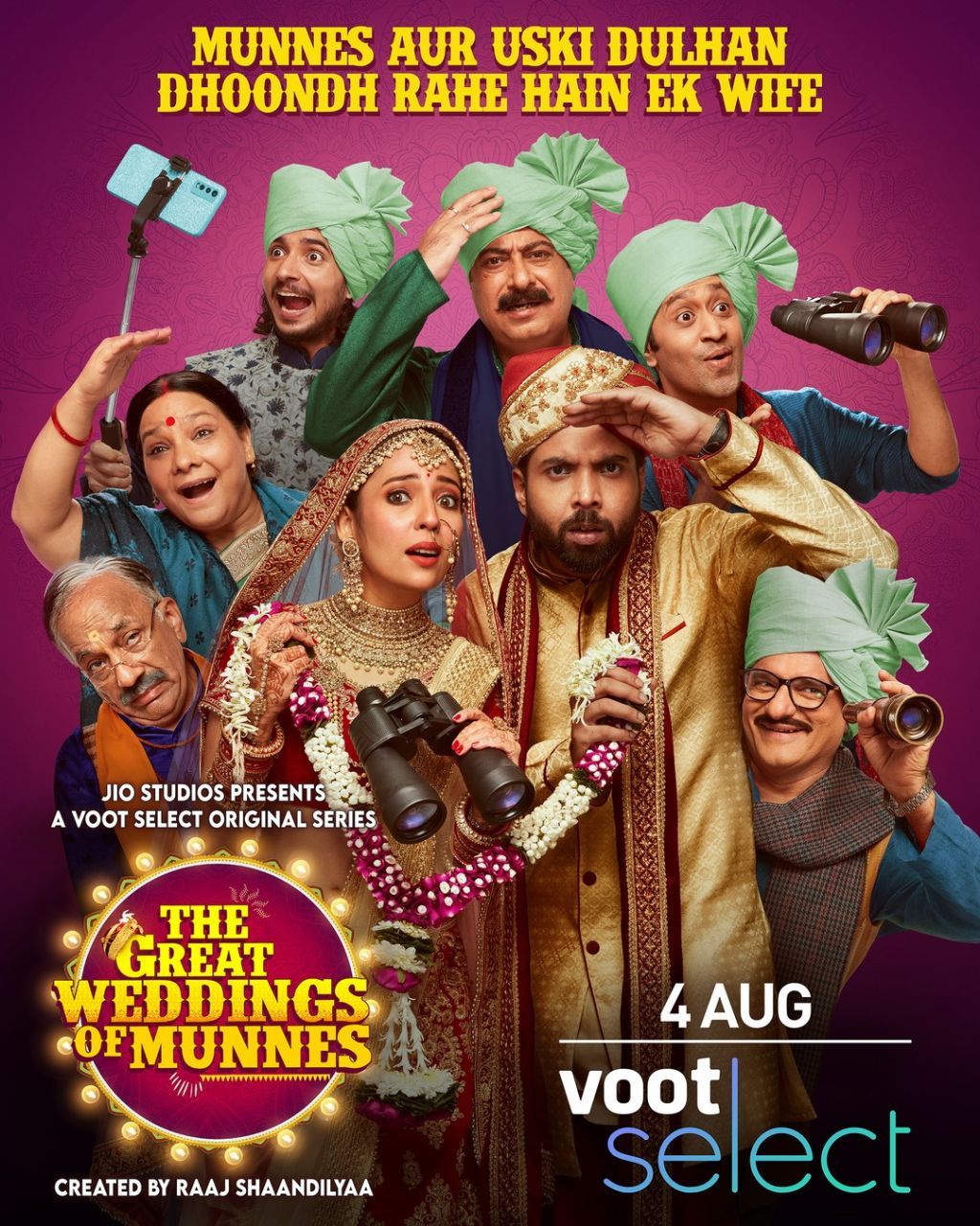 poster of The Great Weddings of Munnes (2022) Hindi S01 Complete HDRip