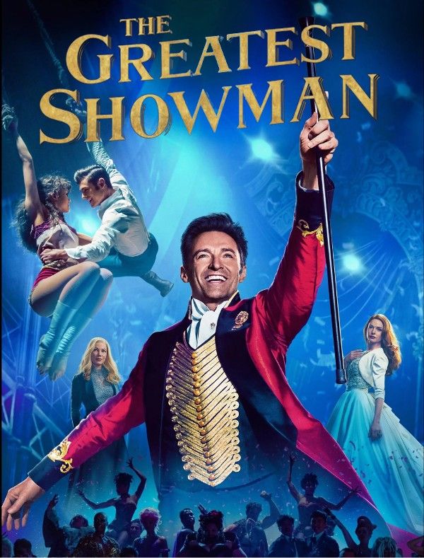 poster of The Greatest Showman (2017) Hindi ORG Dubbed BluRay