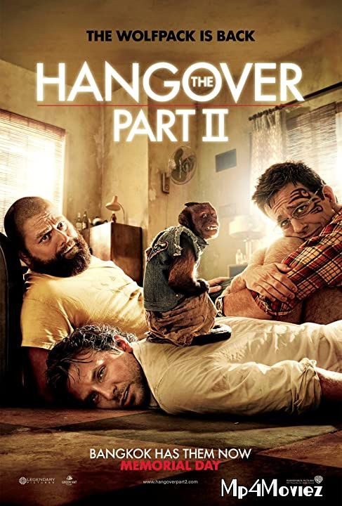 poster of The Hangover Part 2 (2011) Hindi Dubbed BluRay