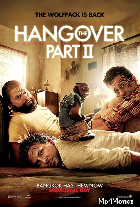 poster of The Hangover Part II (2011) Hindi Dubbed BRRip