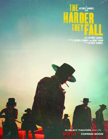 poster of The Harder They Fall (2021) Hindi Dubbed HDRip