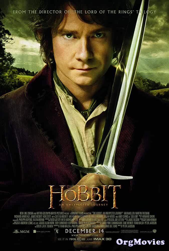 poster of The Hobbit An Unexpected Journey 2012 Hindi Dubbed Full Movie