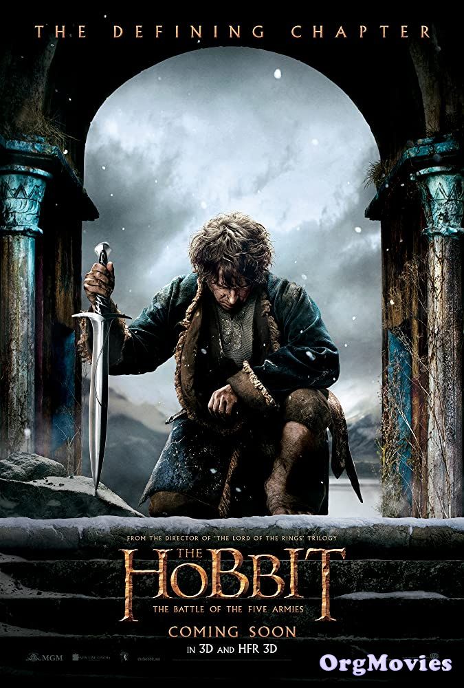 poster of The Hobbit The Battle of the Five Armies 2014 Hindi Dubbed Full Movie