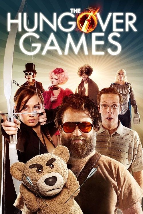 poster of The Hungover Games (2014) Hindi Dubbed