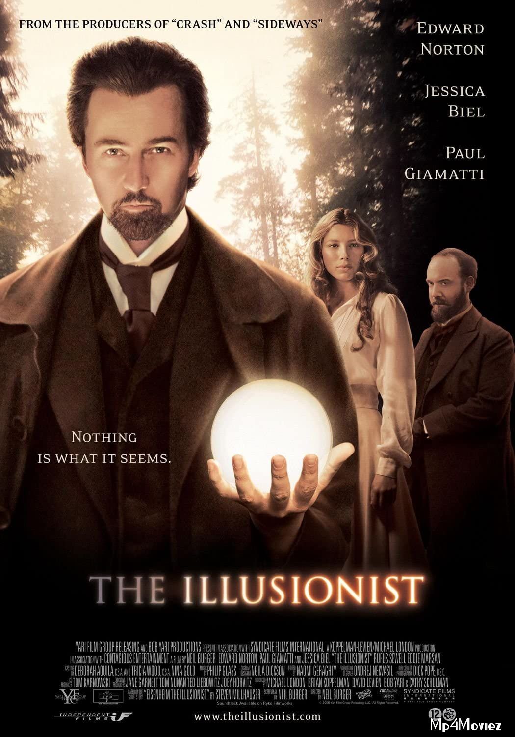 poster of The Illusionist 2006 Hindi Dubbed Full Movie