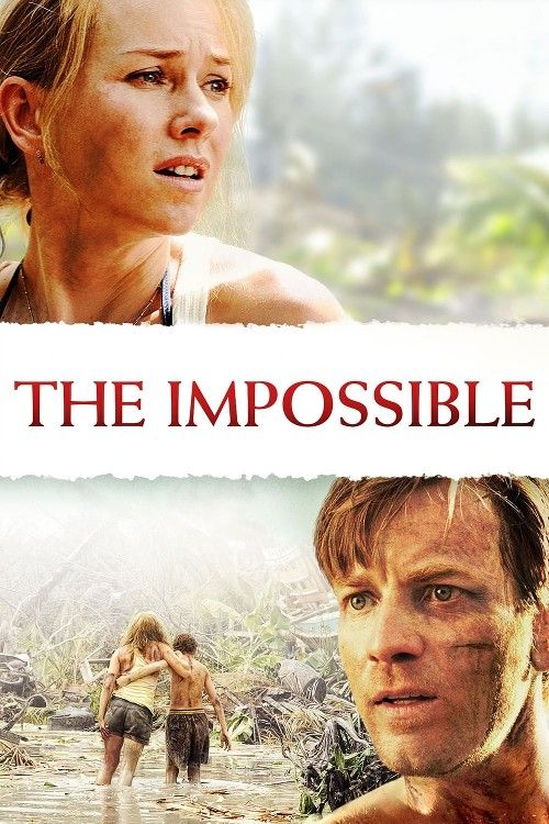 poster of The Impossible (2012) Hindi Dubbed Movie