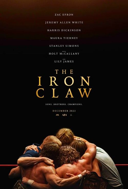 poster of The Iron Claw (2023) English Movie