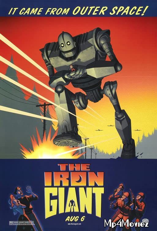 poster of The Iron Giant 1999 Hindi Dubbed Movie