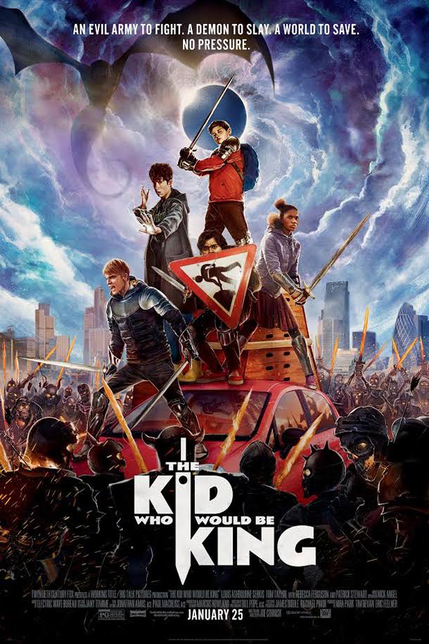 poster of The Kid Who Would Be King 2019 Hindi Dubbed