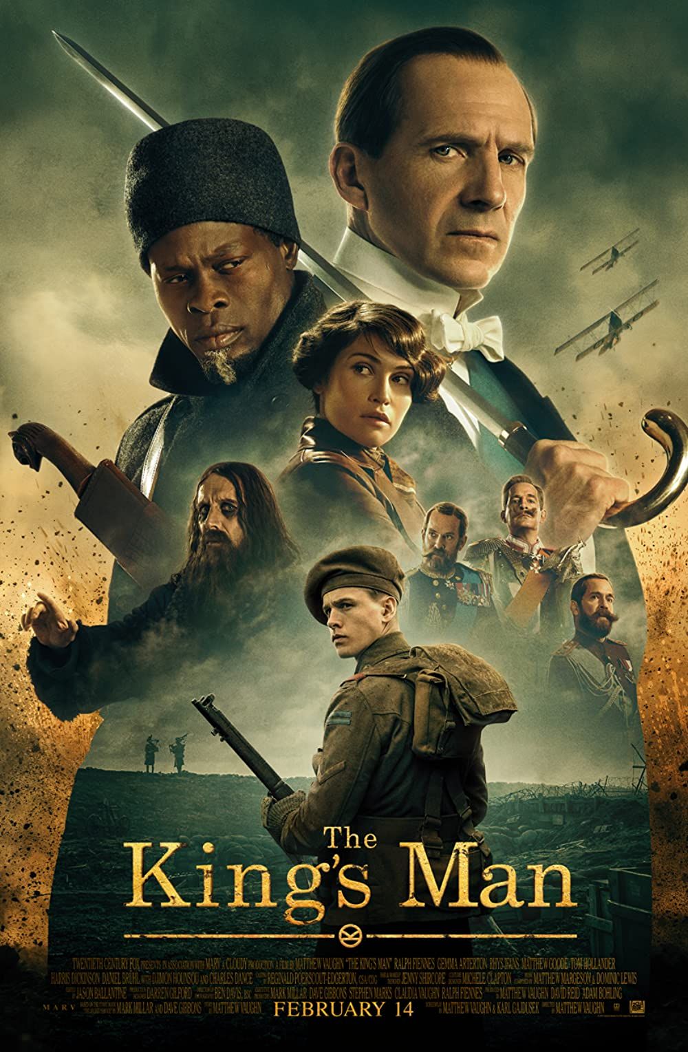 poster of The Kings Man (2021) Hindi Dubbed BluRay