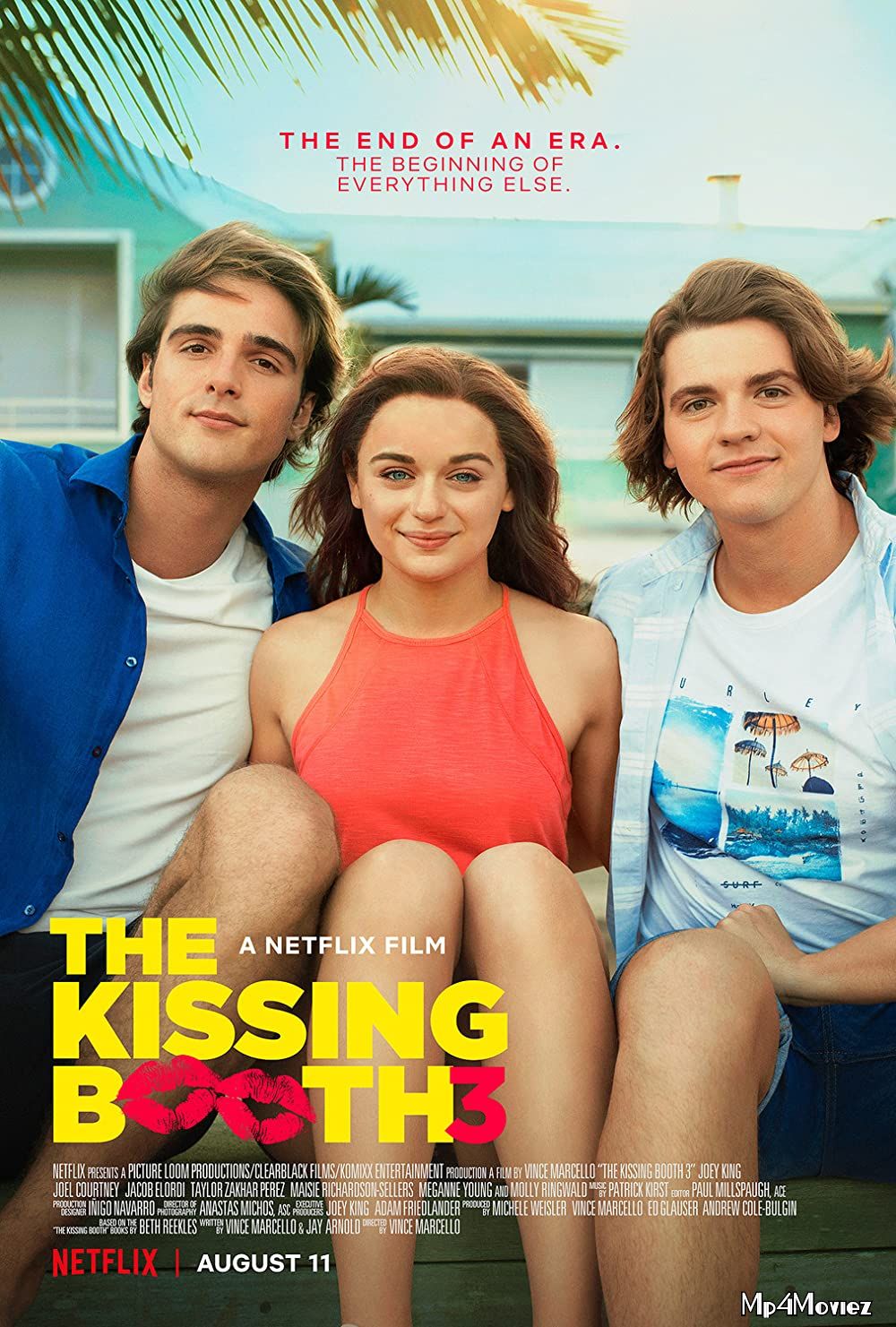 poster of The Kissing Booth 3 (2021) Hindi Dubbed NF HDRip